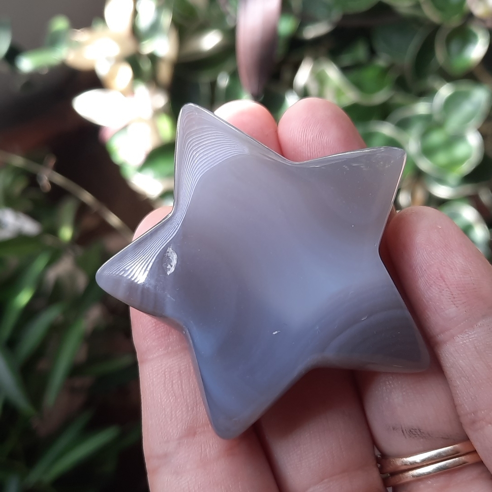 Agate Polished Star Shape Crystal